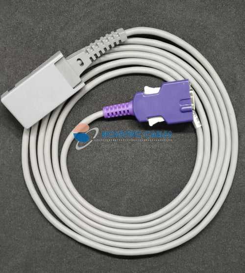 Mediana Nellcor SpO2 Extension Cable Compatible with GE /Maestros/Schiller/L&T