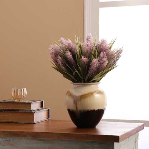 Mauve Pampas Grass Faux Flower (Single)