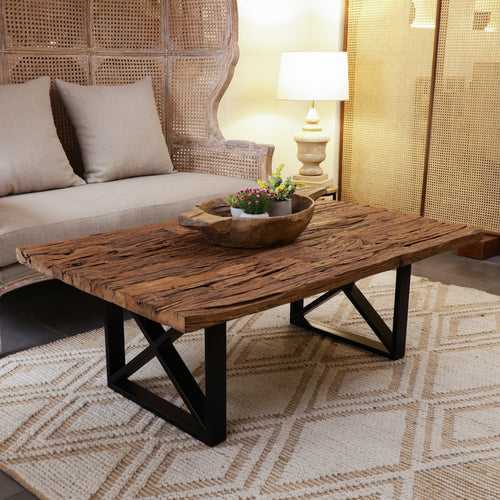 Weathered Wood Coffee Table