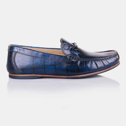 Boxter Moccasin(Ink Blue)