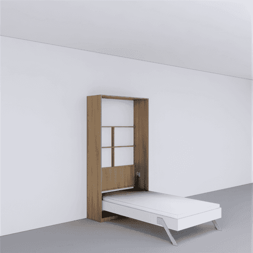 Single Vertical Bed with iDesk