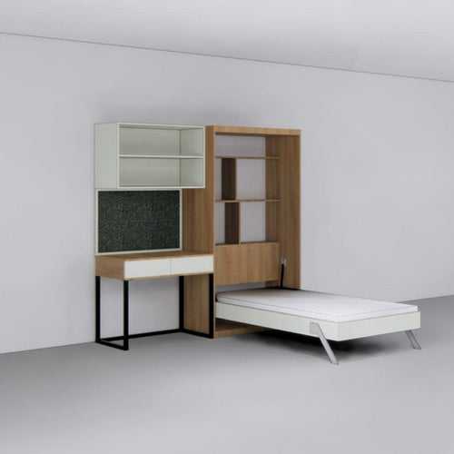 Single Vertical Bed with Storage