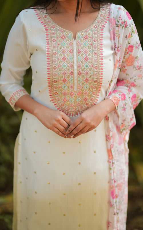 Raksha (Kurti+Pant+Dupatta)