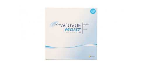 1-Day Acuvue Moist Contact Lenses (90 Lenses)