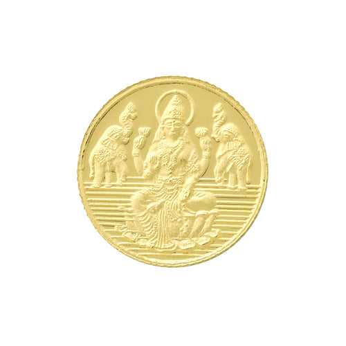 1 Gram Lakshmi Gold Coin 24kt(999 Purity)