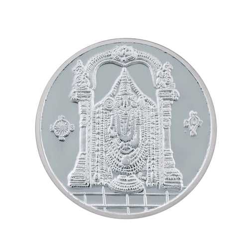 5 Gram Lord Balaji  Silver Coin (999 Purity)