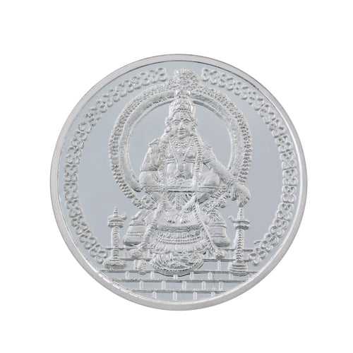 5 Gram Lord Ayyappa Silver Coin (999 Purity)