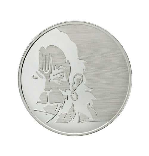 20 Gram Hanuman Silver Coin (999 Purity)