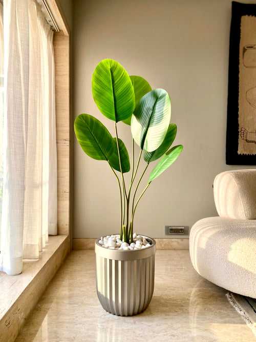 Artificial Calathea Palm Tree (4 Feet)