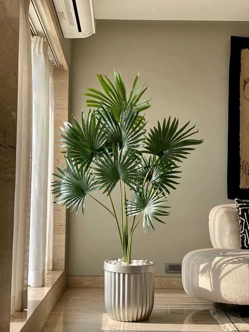 Artificial Fan Palm Tree (5 Feet)