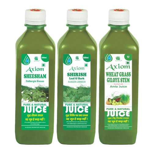 Sweating Combo (Sheesham 500ml + Shirish 500 ml + Wheatgrass giloye stem 1000ml)