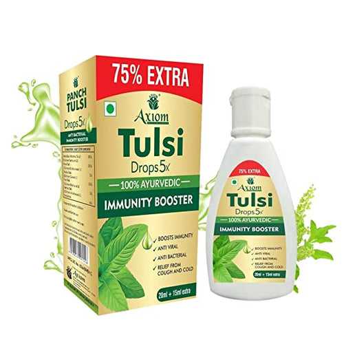 Axiom Panch Tulsi Drops 75% Extra Pack of 2