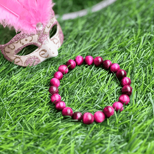 Pink Tiger Eye Bracelet