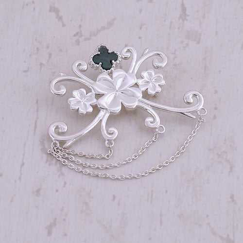 4Leaf Clover Brooch