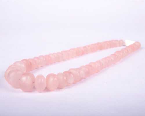 Beaded Riviere - Rose Quartz