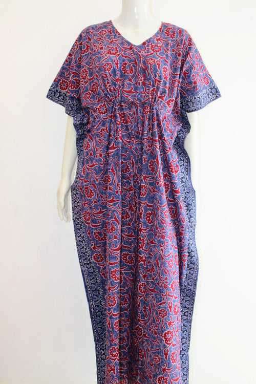 Pure Cotton Kafthan Style Night Dress