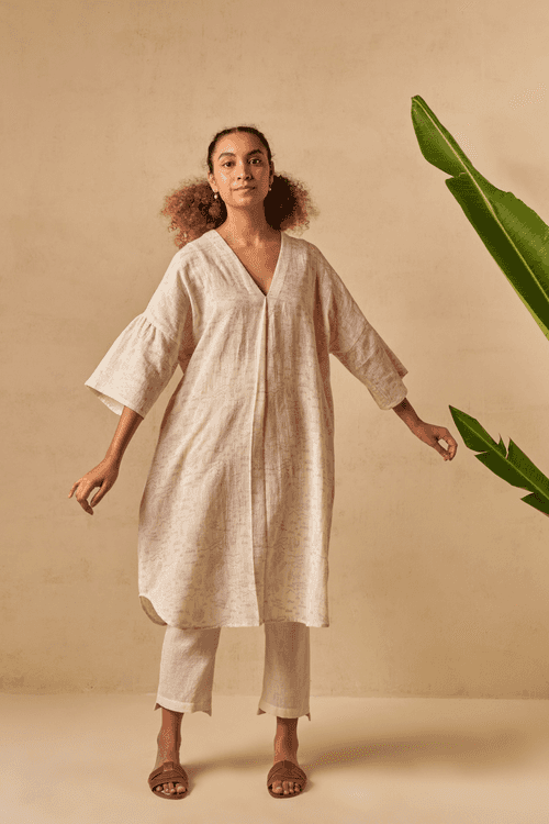 The Holiday Handwoven Kaftan