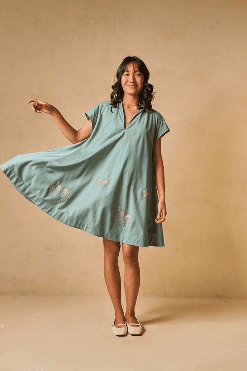 The Jellyfish Organic Cotton Dress