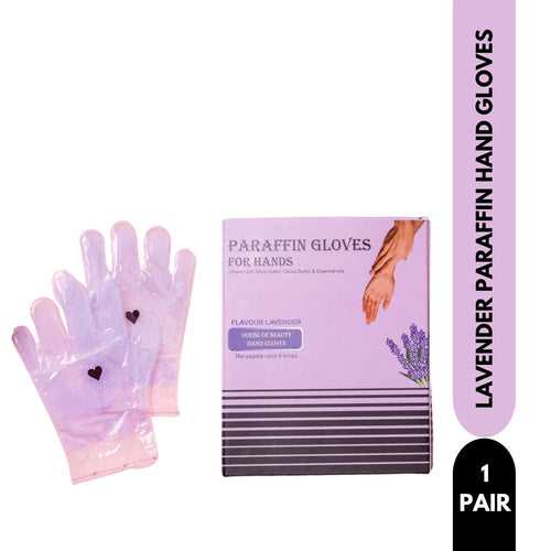 Lavender Paraffin Hand Gloves (1 pair - 4 times reusable)