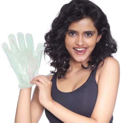 Aloe Vera Paraffin Hand Gloves & Foot Socks Combo (2 pairs)