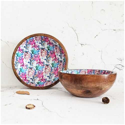 Wooden Multipurpose Bowls - Set of 2 - Kamalam