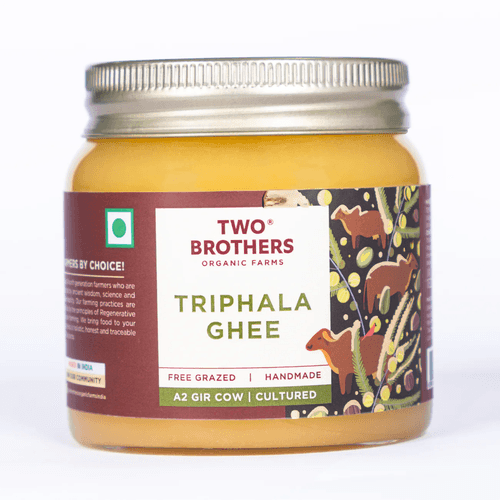 Triphala Ghee, A2 Cultured - Two Brothers Organic Farm