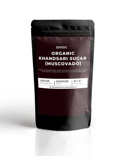 Khandsari Sugar 1kg by Govedic