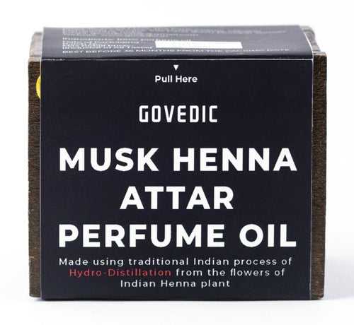 Govedic Musk Henna Attar | Indian Henna Perfume Oil