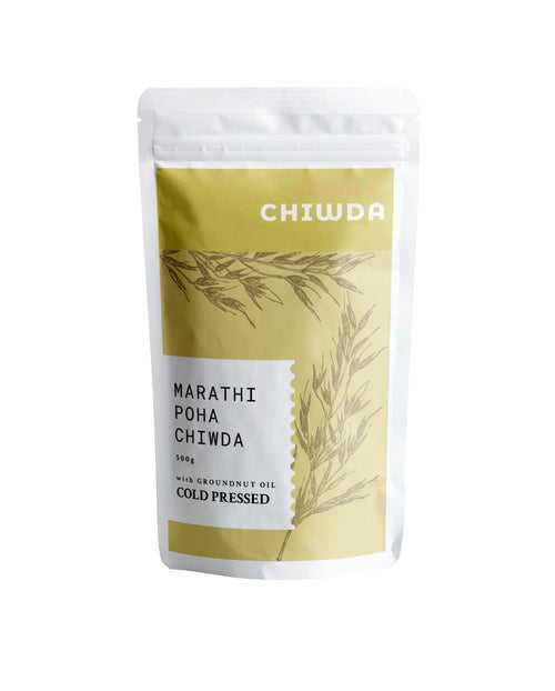 Gokheti Marathi Poha Chiwda | Made with Cold-Pressed Groundnut Oil | 500 gms