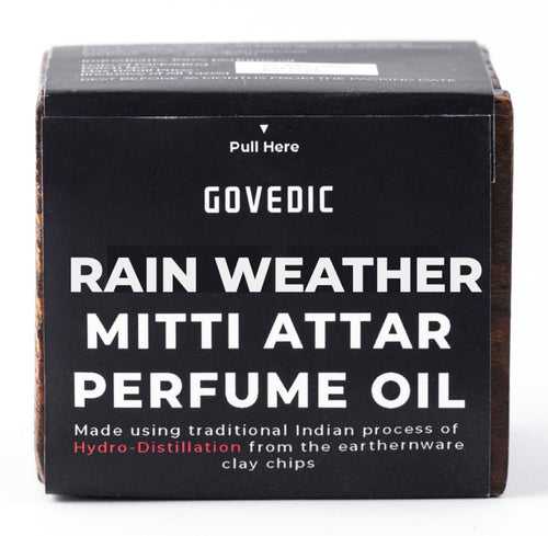 Govedic Rain Weather Attar | Mitti Attar Perfume Oil
