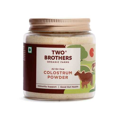 Desi Gir Cow Colostrum powder 150g- Two Brothers Organic Farms