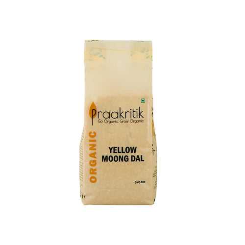 Praakritik Organic Yellow Moong Dal 500 gms