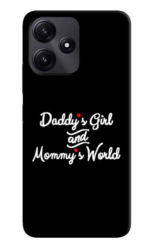 Daddy's Girl and Mommy's World Poco M6 Pro 5G Back Cover