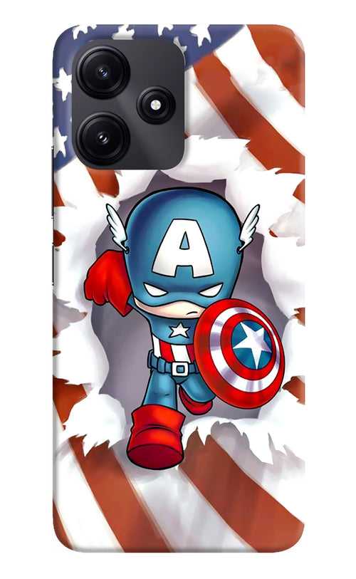 Captain America Poco M6 Pro 5G Back Cover