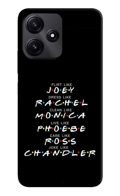 FRIENDS Character Poco M6 Pro 5G Back Cover