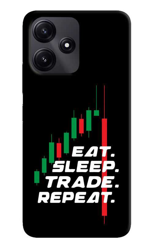 Eat Sleep Trade Repeat Poco M6 Pro 5G Back Cover
