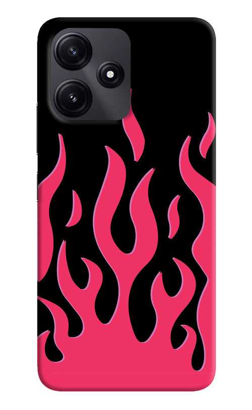 Fire Flames Poco M6 Pro 5G Back Cover