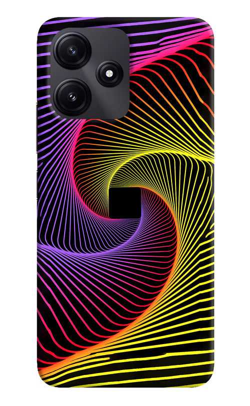 Colorful Strings Poco M6 Pro 5G Back Cover