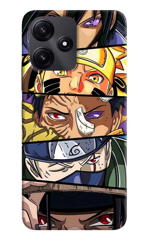 Naruto Character Poco M6 Pro 5G Back Cover