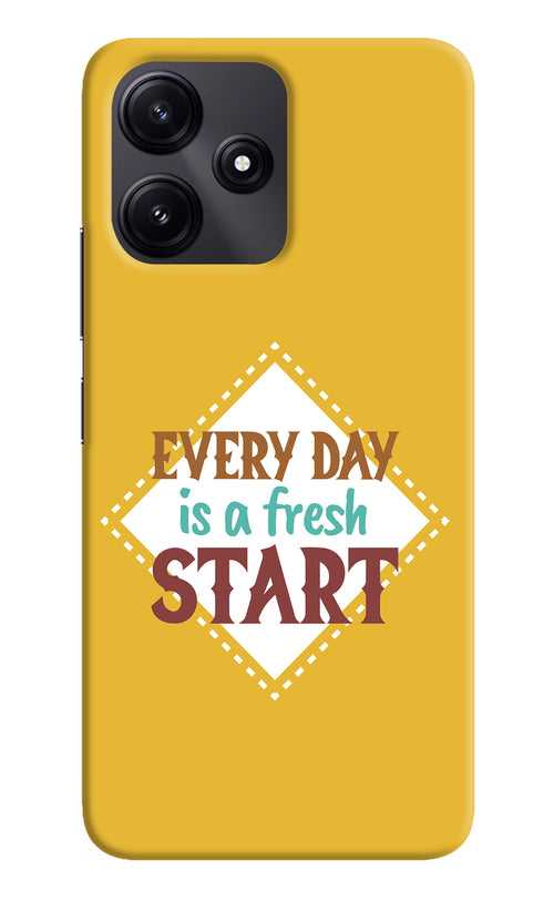 Every day is a Fresh Start Poco M6 Pro 5G Back Cover