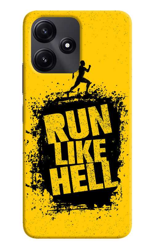 Run Like Hell Poco M6 Pro 5G Back Cover
