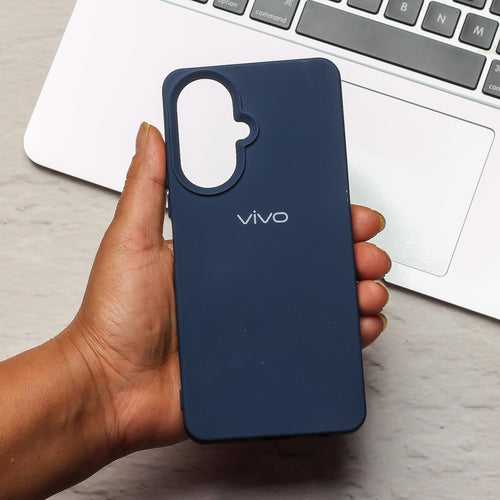 Dark Blue Original Silicone case for Vivo Y27 4G