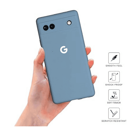 Blue Camera Original Silicone case for Google Pixel 6