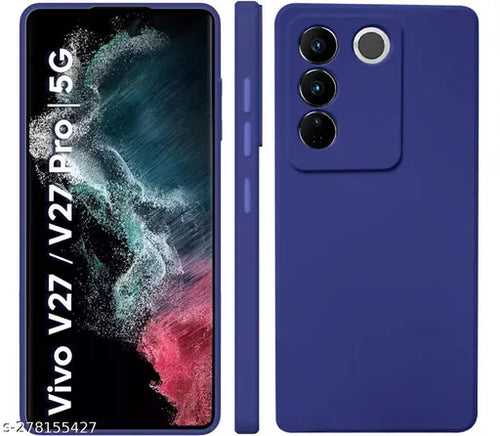 Dark Blue Camera Original Silicone case for Vivo V27