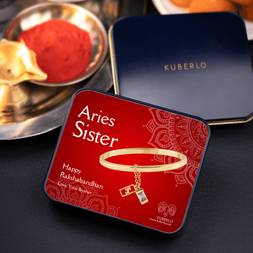 Aries Bangle Bracelet ( Mar 21 - Apr 19 ) - Dear Sister