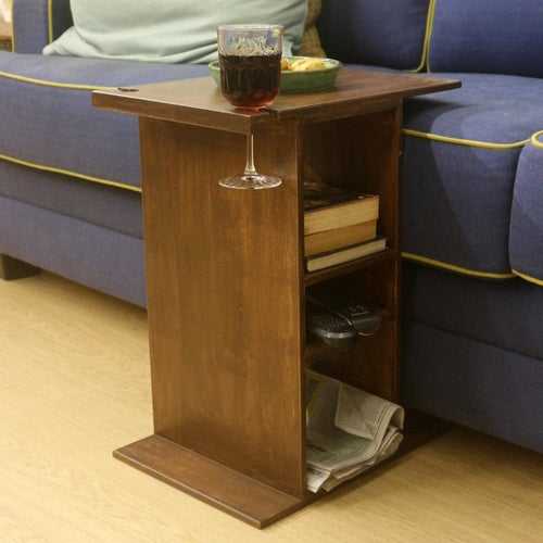 Sofa Table Centre Stand (With Space for your Wine Glass)