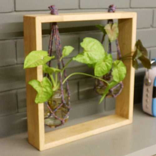 Table Top Planter Wooden Frame (set of 2)