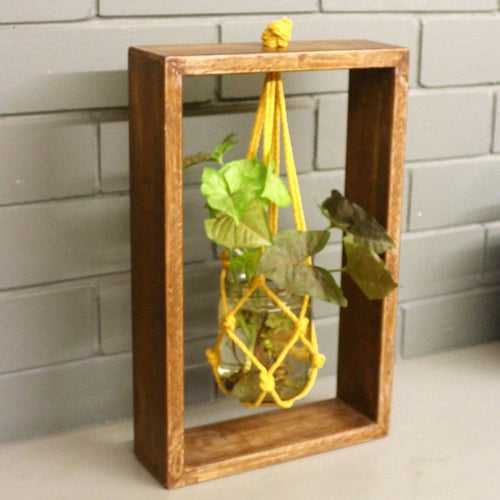 Table Top Planter Wooden Frame (Single)