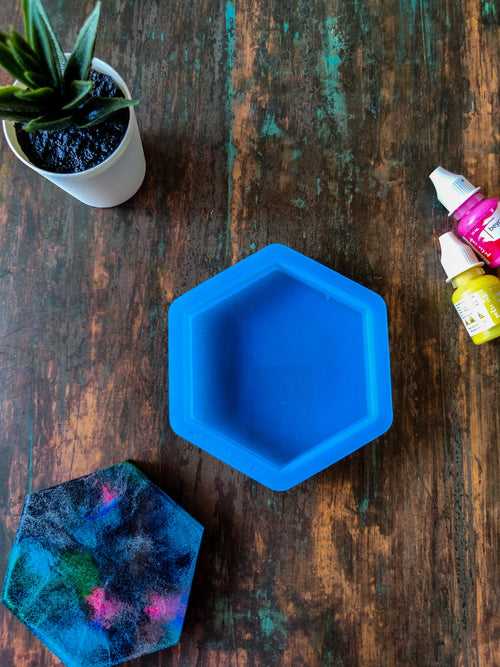 Hexagon Silicone Mould for Resin Art
