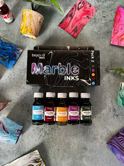 Marble Inks - Pack 2 (5 Colors)